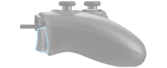MSI FORCE GC200 Wired PC Gaming Controller Gamepad with Magnetic Hall-effect triggers delivers precise 15 MSI GC200 MAGNETIC HALL-EFFECT TRIGGERS