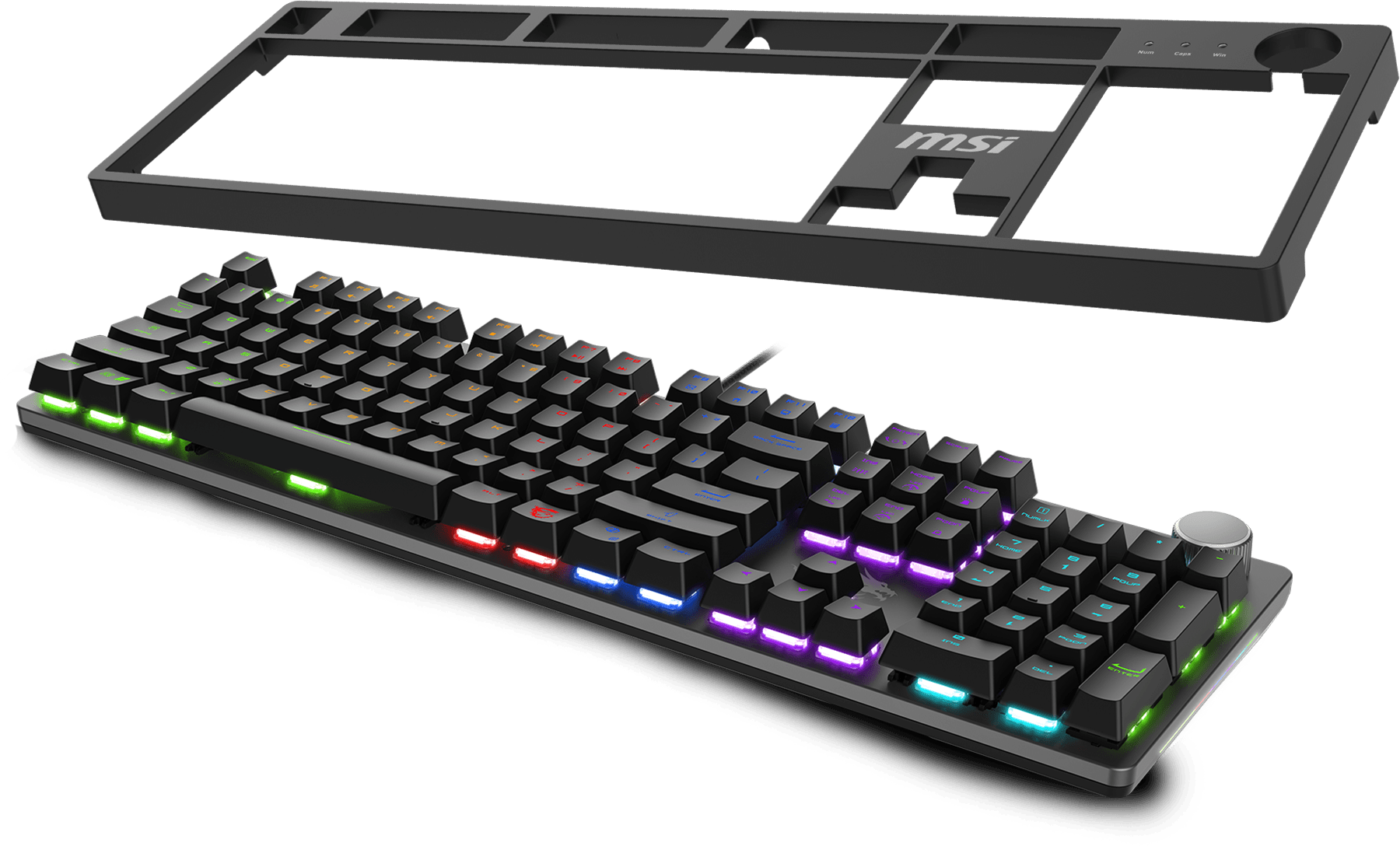 MSI forge gk320 keyboard responsive