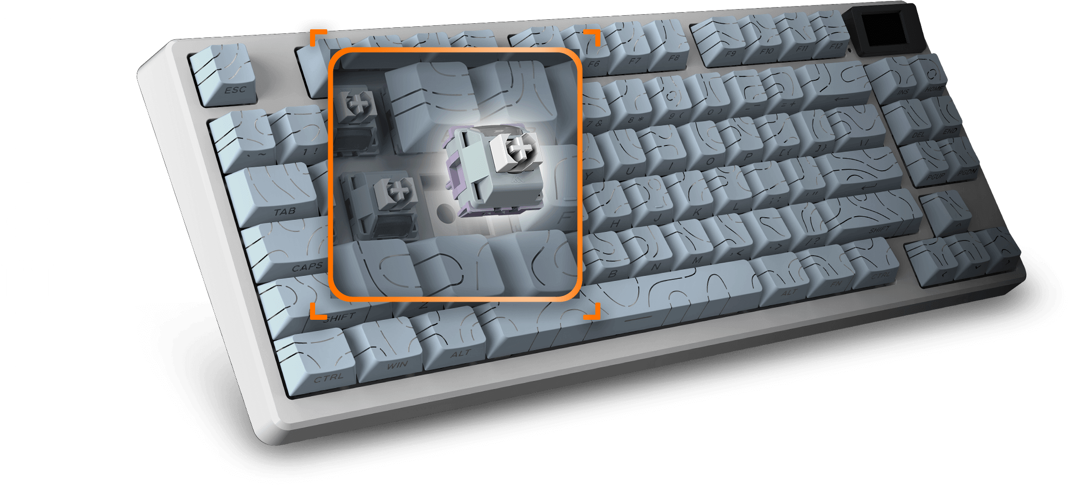 MSI gk600 keyboard typing sensation