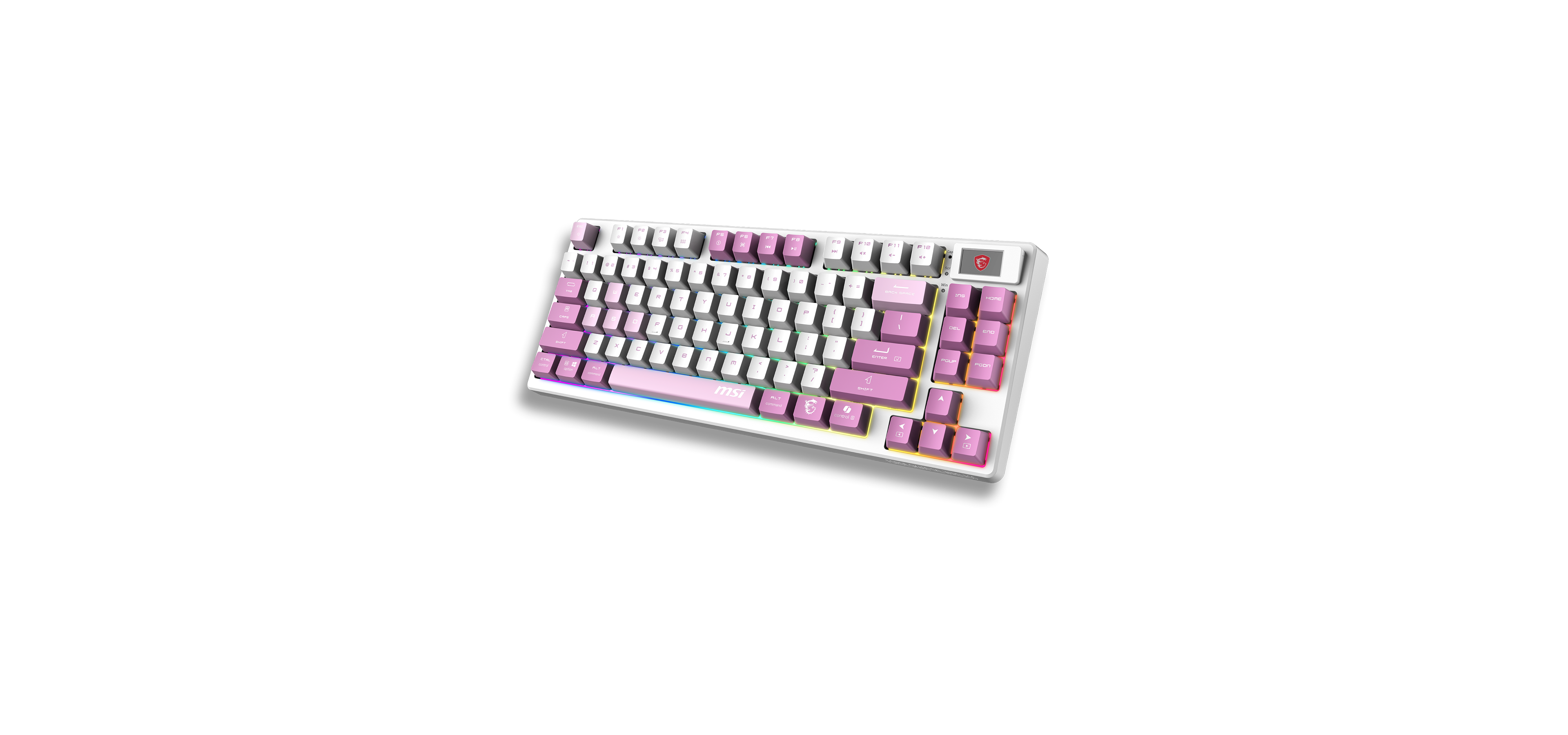 MSI Forge GK600 TKL Wireless Violet Gaming Tastatura