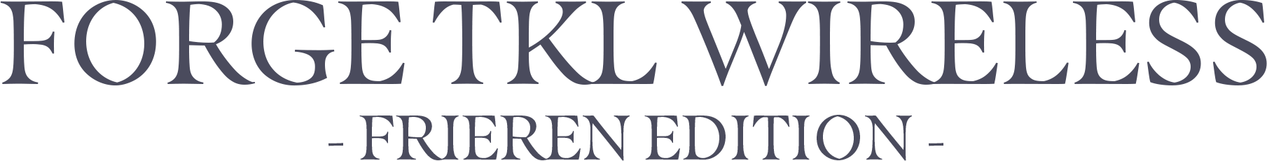 FORGE TKL WIRELESS FRIEREN EDITION