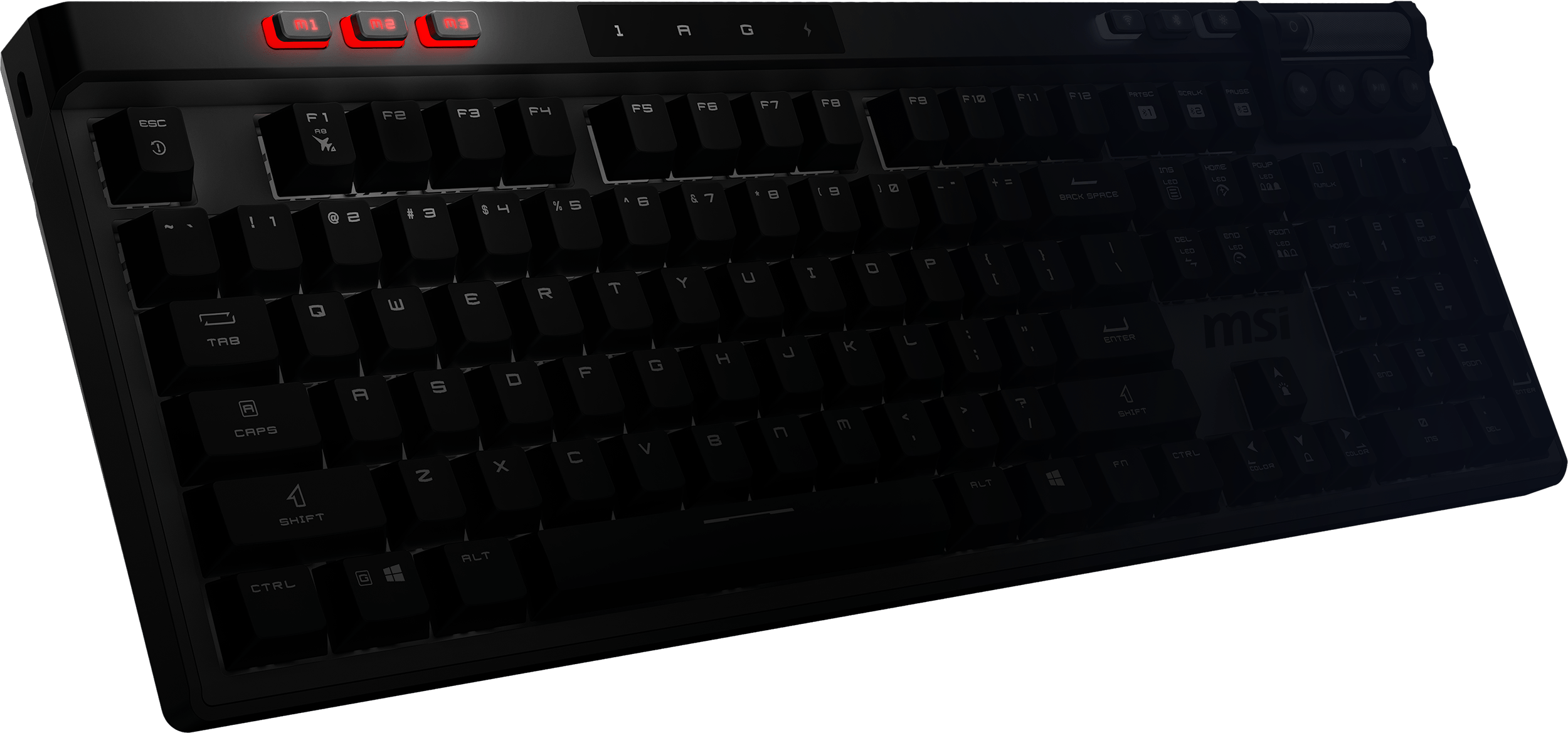 MSI strike Pro profile buttons