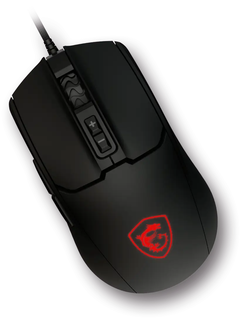 Souris Gaming MSI FORGE GM100 USB RGB 6400 DPI - (S12-0402310-HH9)