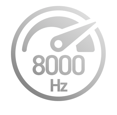 8000 polling rate
