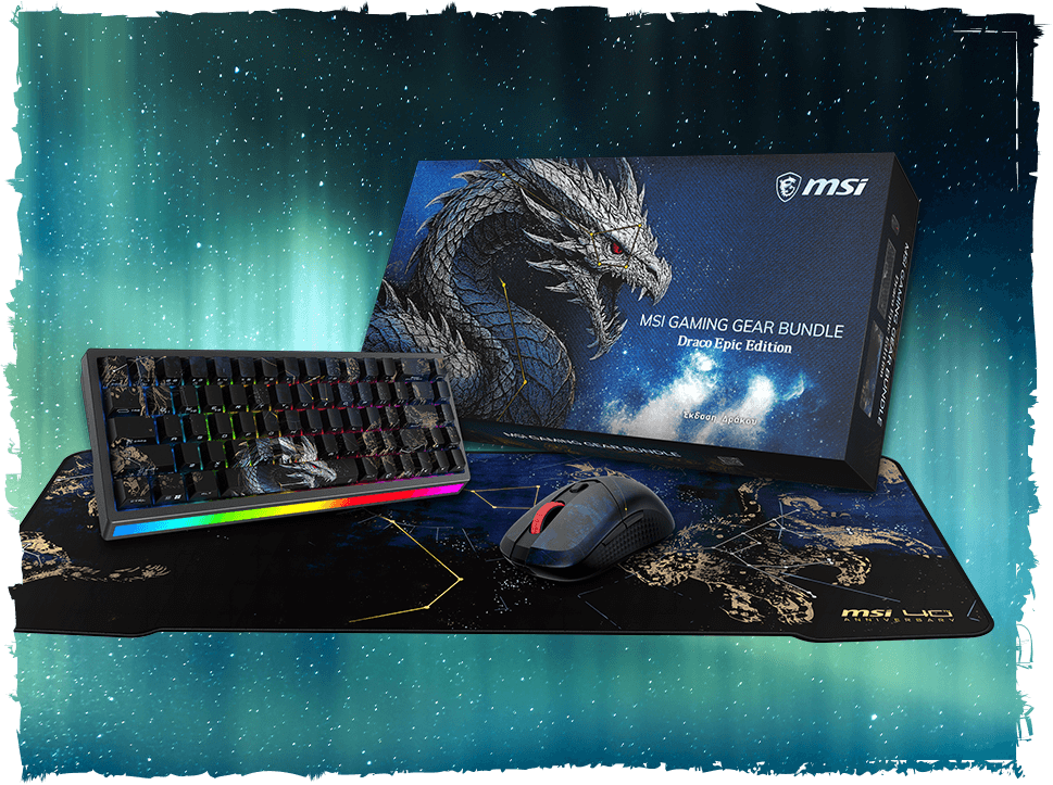 MSI Gaming Gear Bundle DRACO EPIC EDITION-keyboard