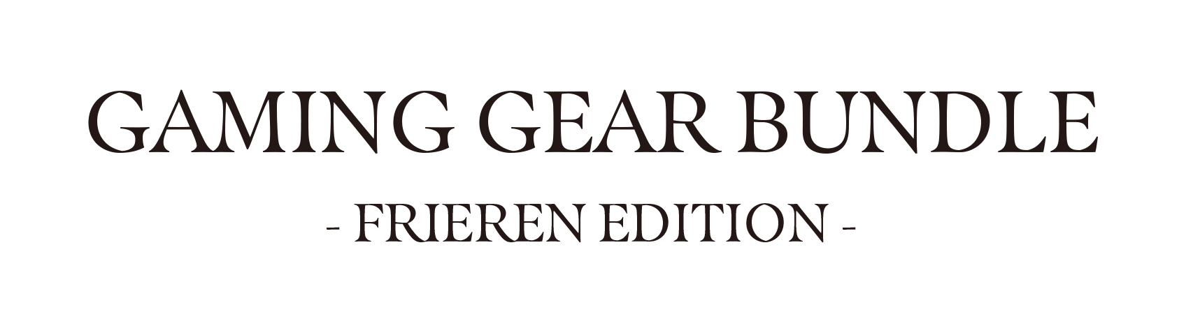 Frieren Edition Title
