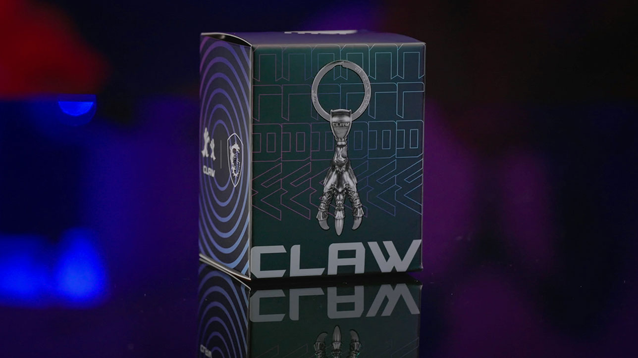 MSI Claw Keychain Box