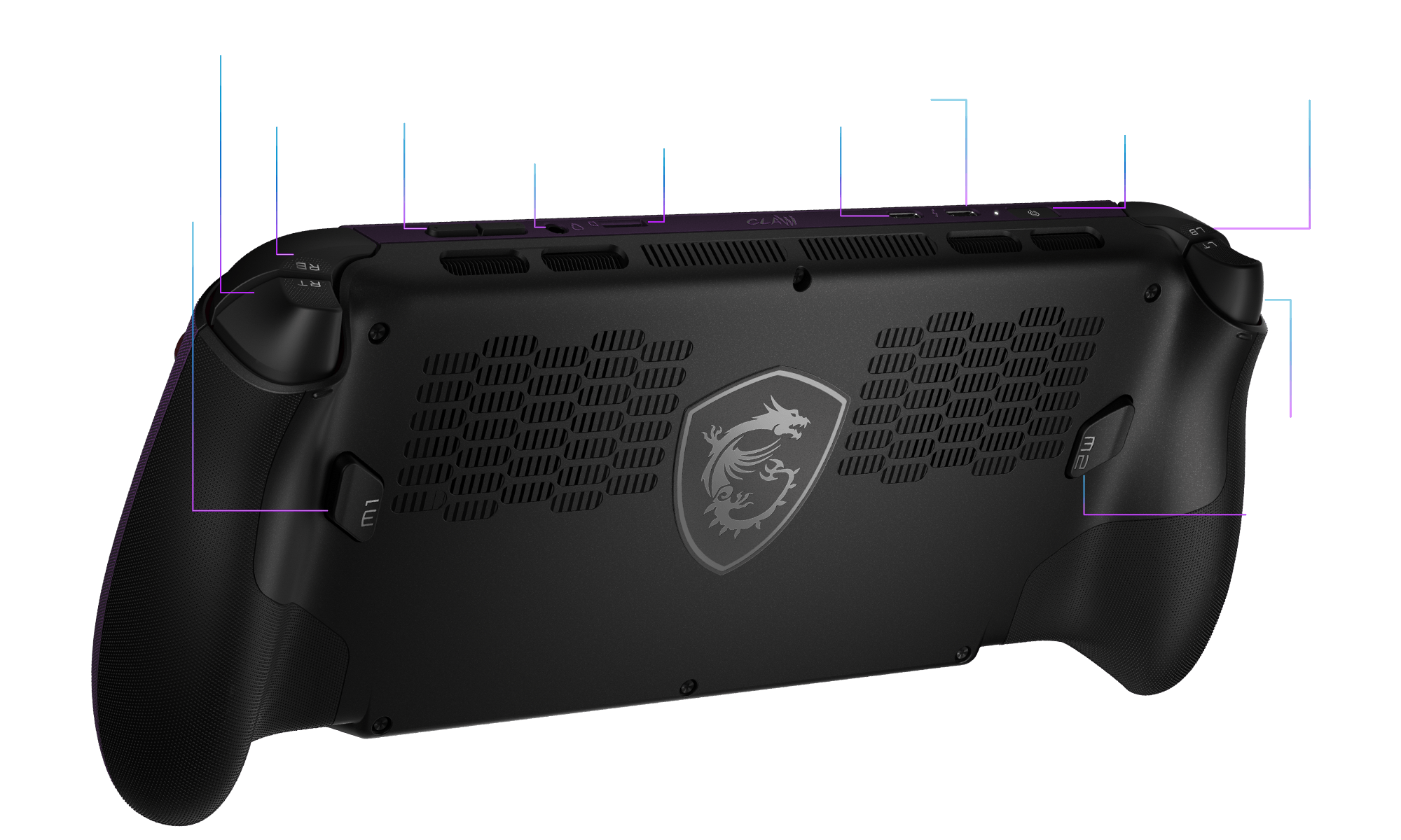 Claw 8 EX AI front io