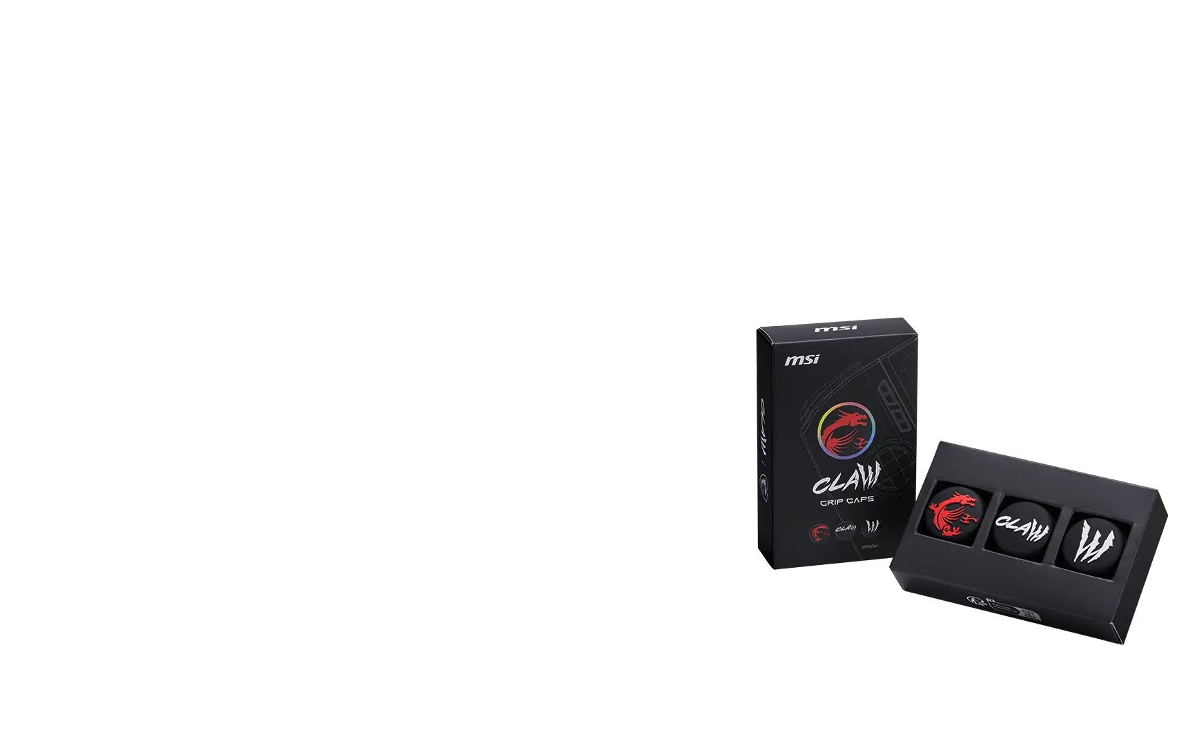 MSI Claw Grip Caps