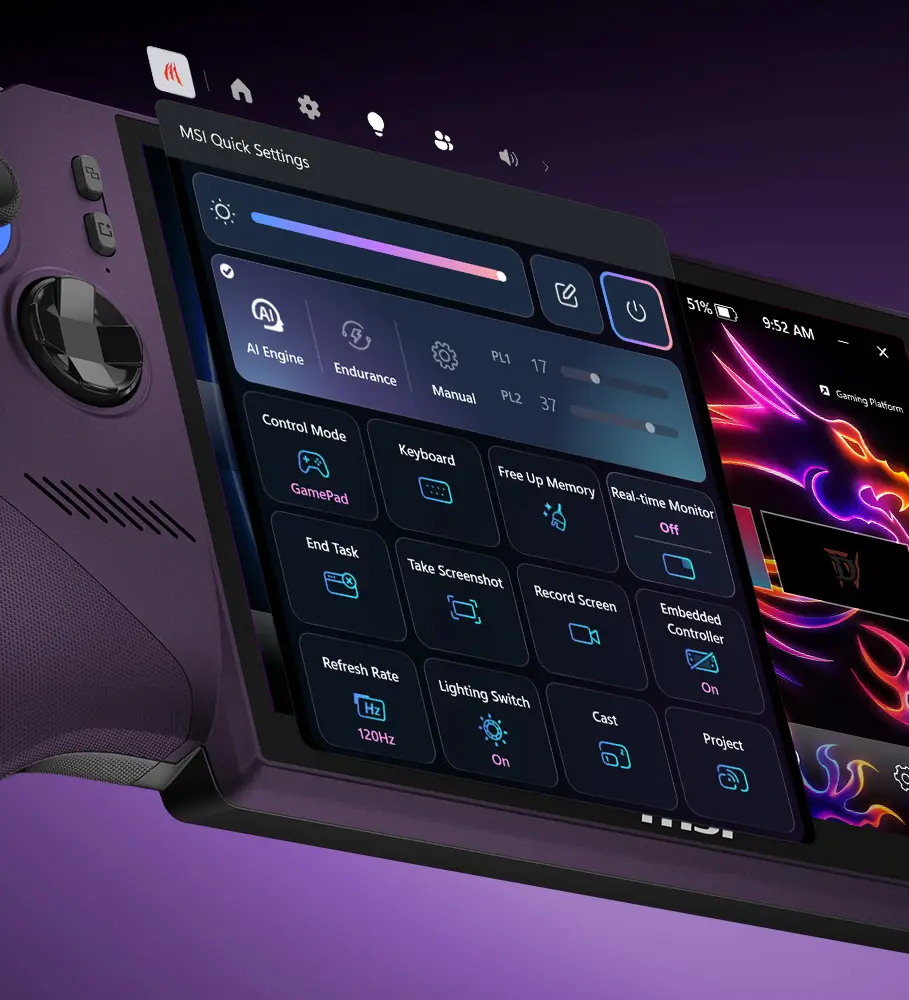 MSI Claw performance comparison