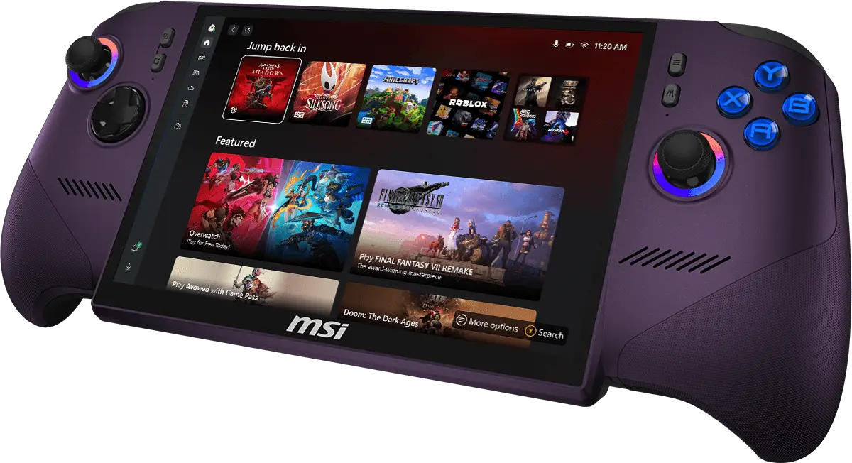 MSI Claw Xbox Mode