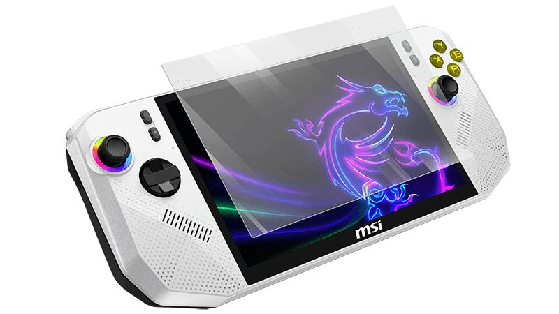 Tempered Glass Screen Protector on claw8