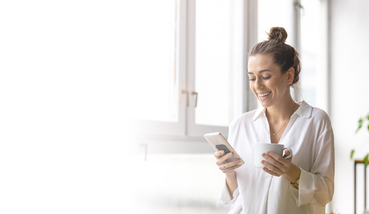 Simple, right at your fingertips