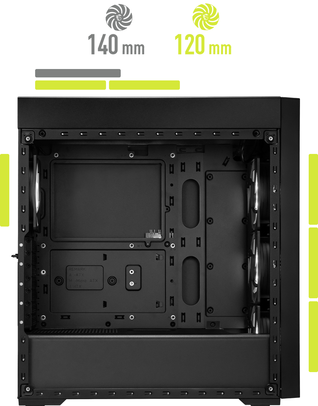 MSI MAG FORGE 210R AIRFLOW