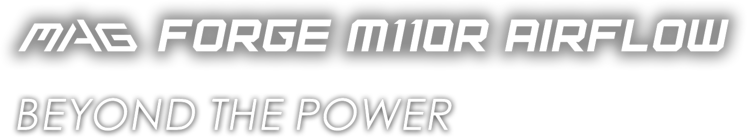 MAG FORGE M110R AIRFLOW