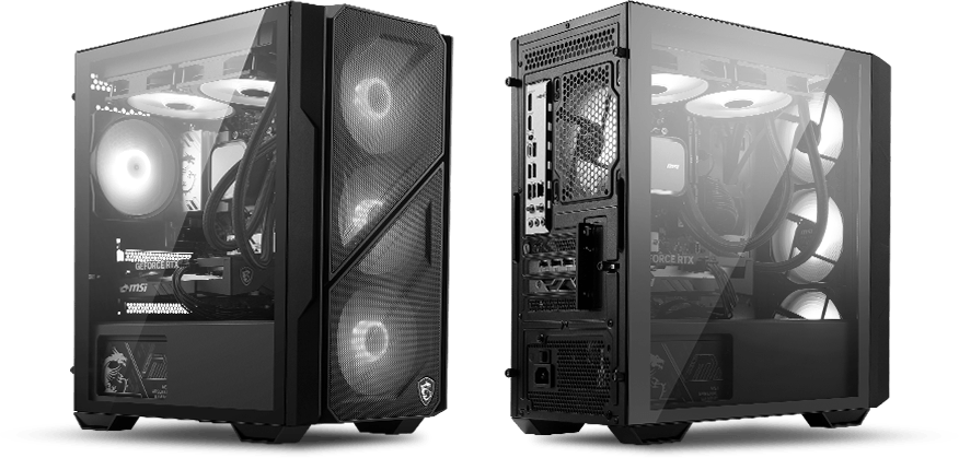 MSI MAG FORGE M110R AIRFLOW