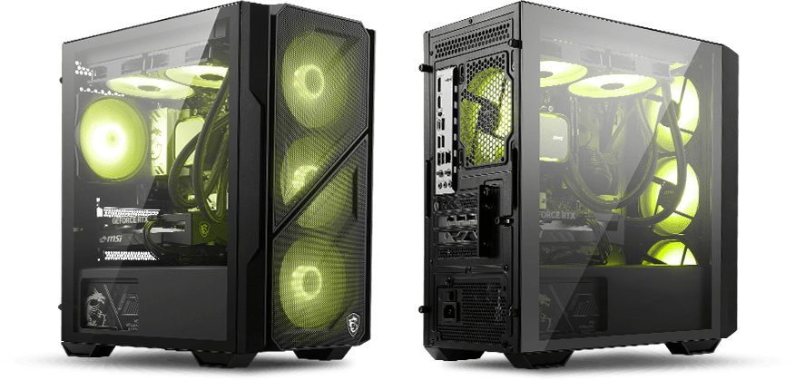 MSI MAG FORGE M110R AIRFLOW