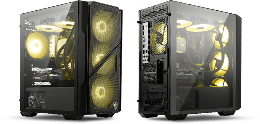 MSI MAG FORGE M110R AIRFLOW