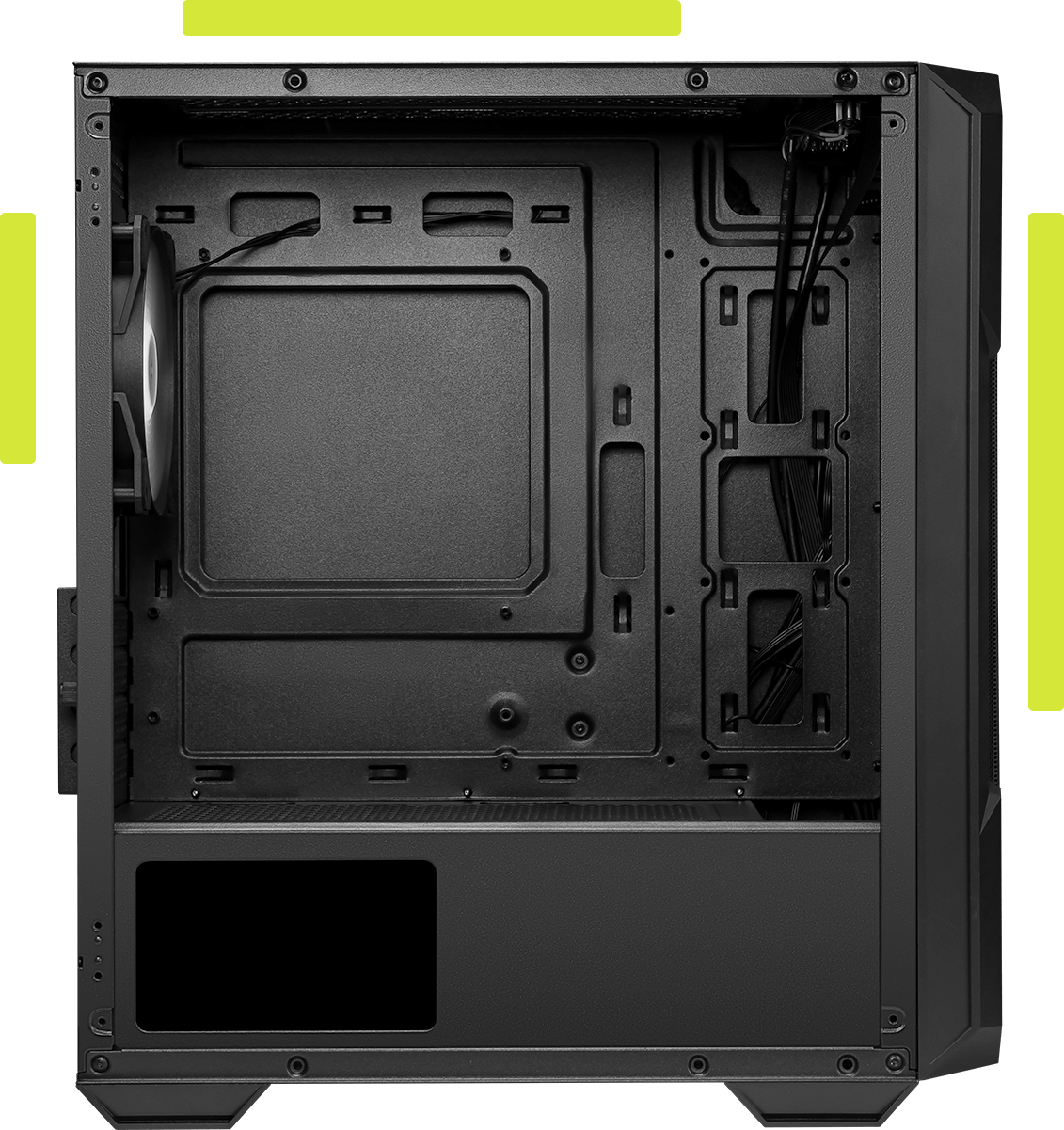 MSI MAG FORGE M120R AIRFLOW