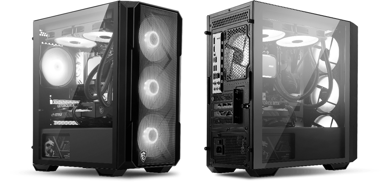 MSI MAG FORGE M120R AIRFLOW