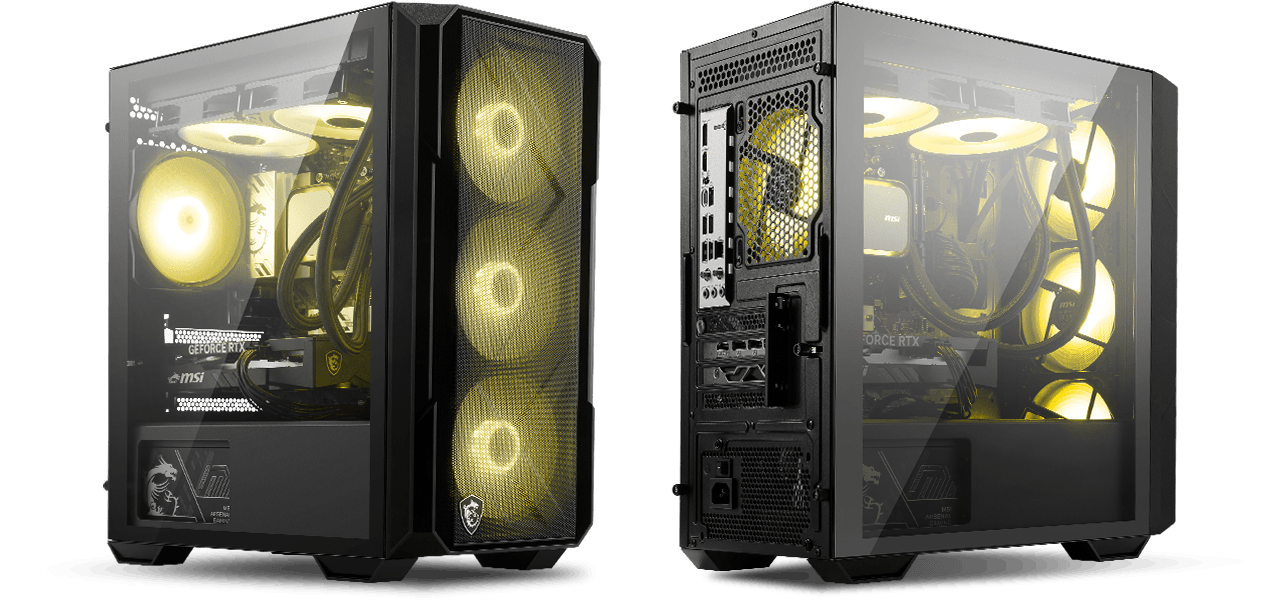 MSI MAG FORGE M120R AIRFLOW