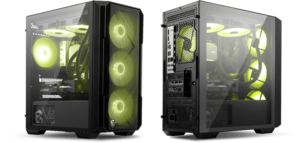 MSI MAG FORGE M120R AIRFLOW