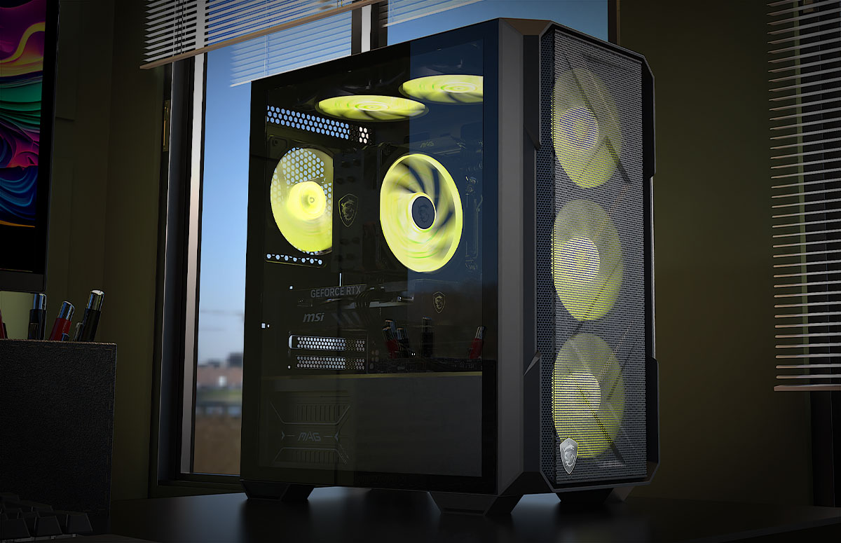 MSI MAG FORGE M120R AIRFLOW