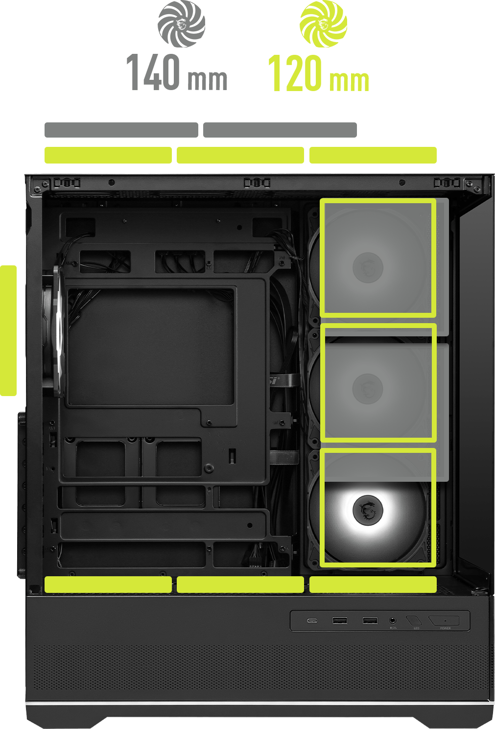 MSI MAG PANO 110R PZ / WHITE