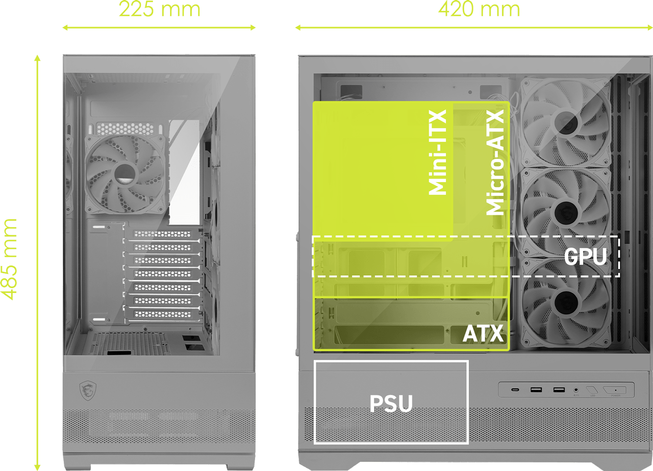 MAG PANO 110R PZ / WHITE