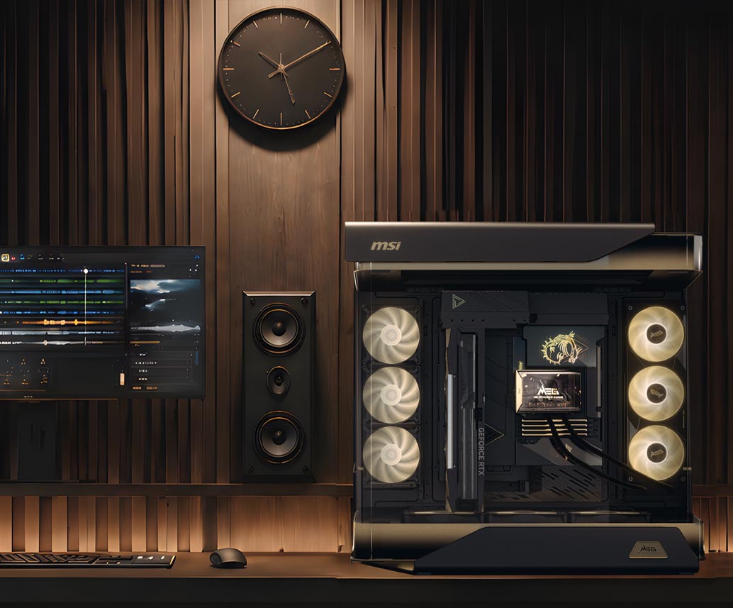 MSI MEG Maestro 900R full showcase photo
