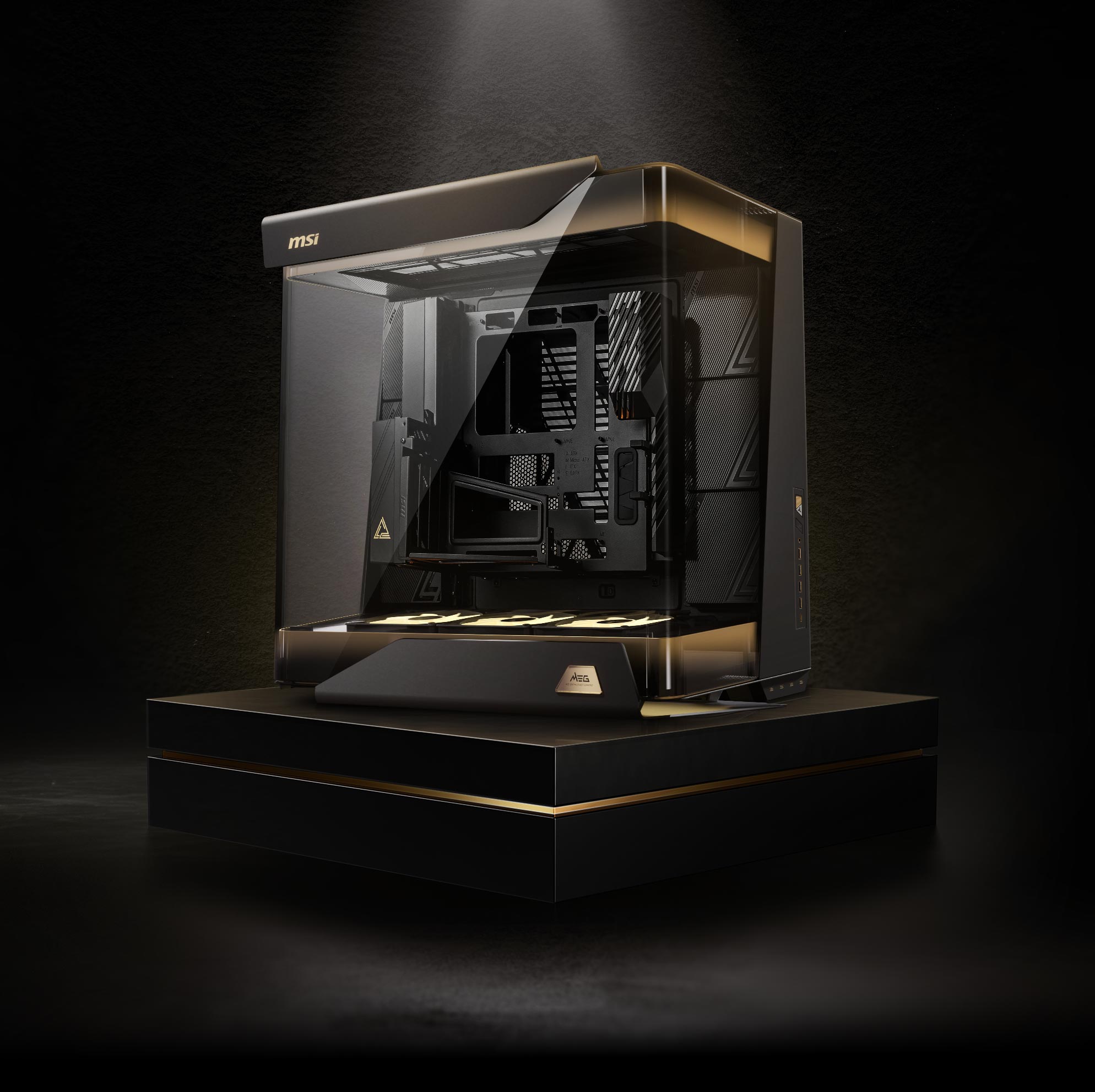 MSI MEG Maestro 900R flagship full-tower gaming case showcase