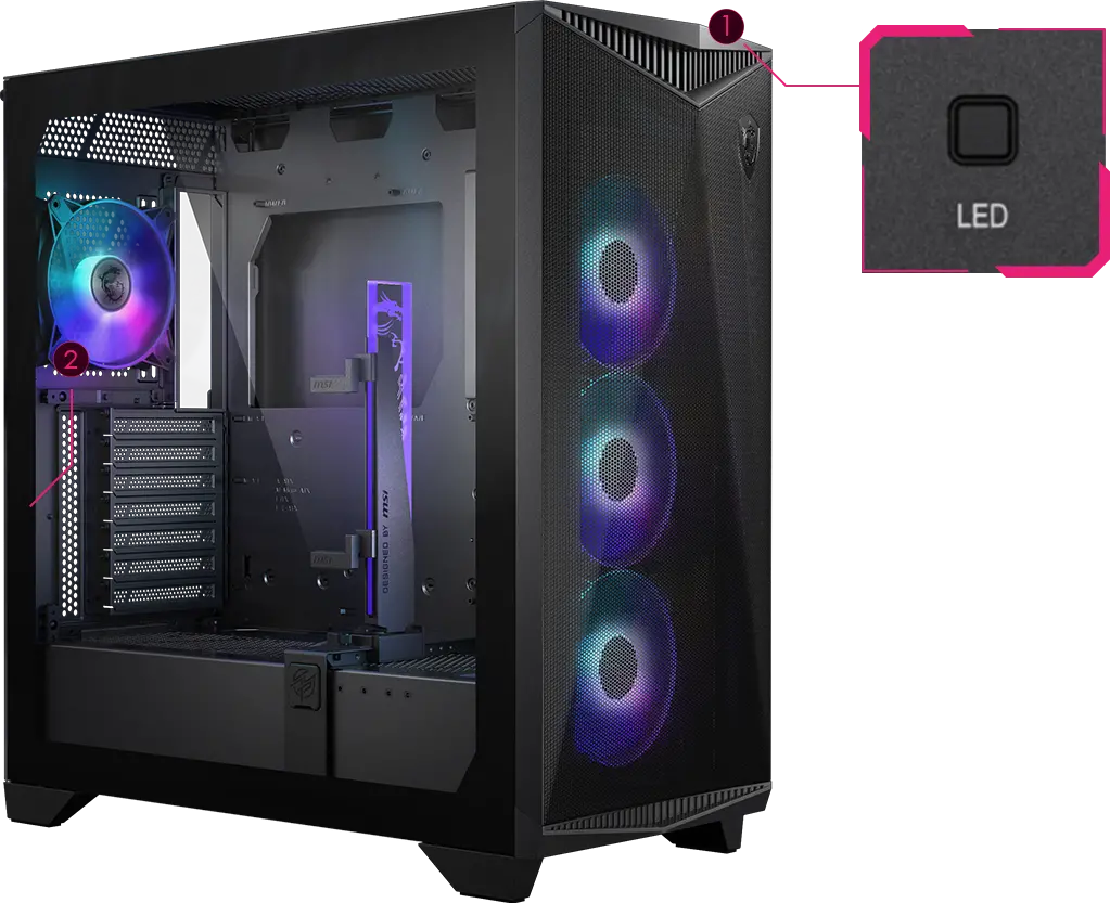 MSI MPG GUNGNIR 300R AIRFLOW