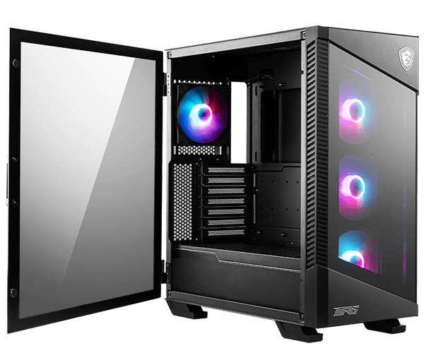 INGED TEMPERED GLASS 
            SWINGING WINDOW