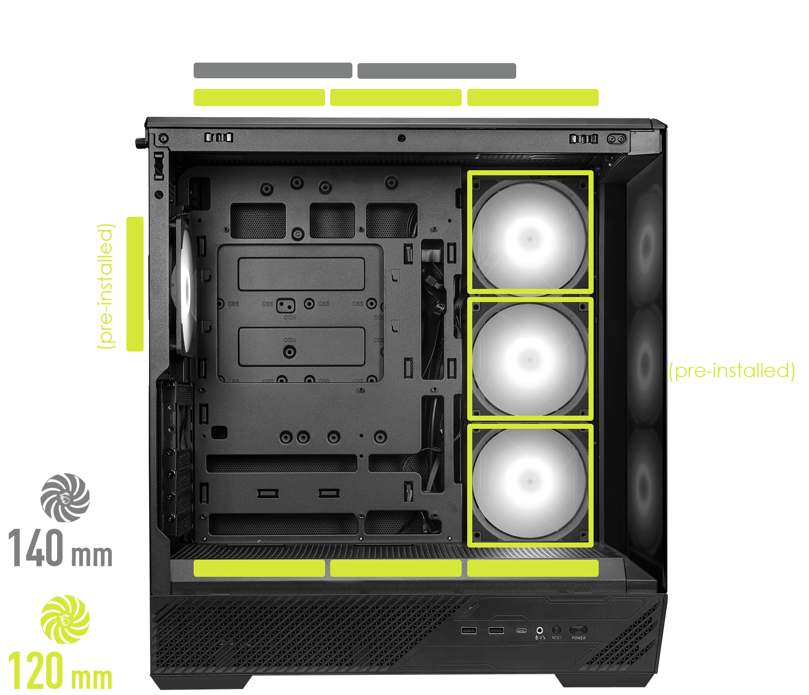MSI MAG PANO 130R PZ / WHITE
