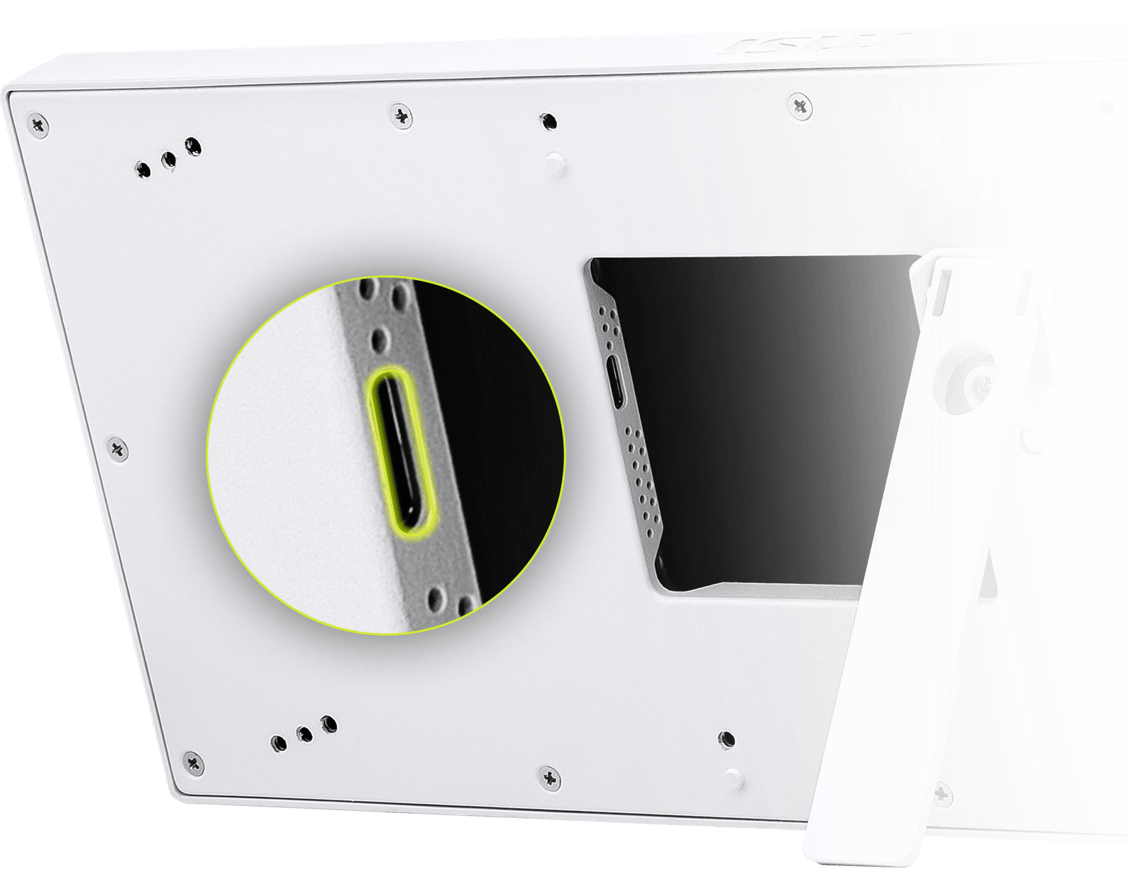 MAG VIEW XPANDER 12 / WHITE - CABLE