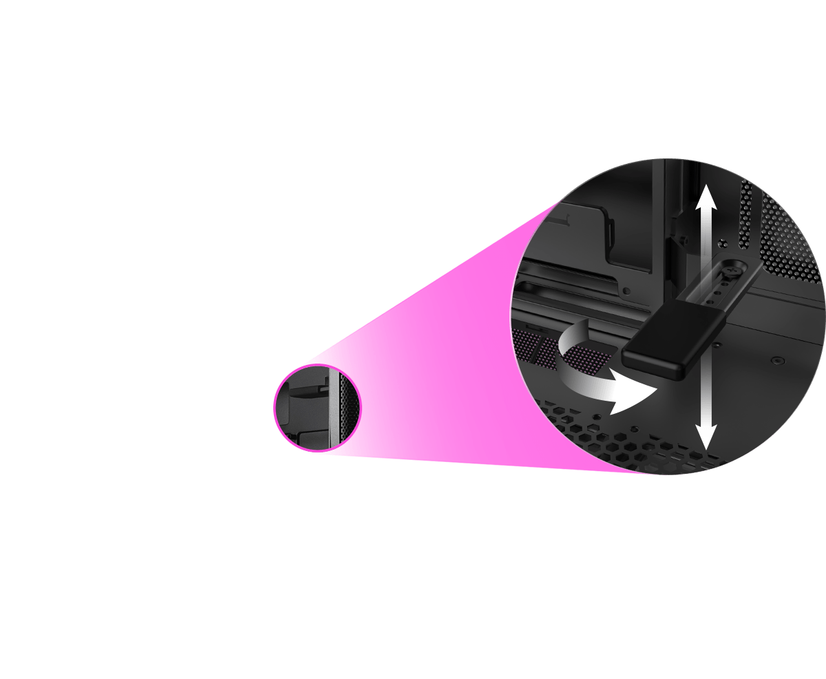 Adjustable GPU Holder - feature