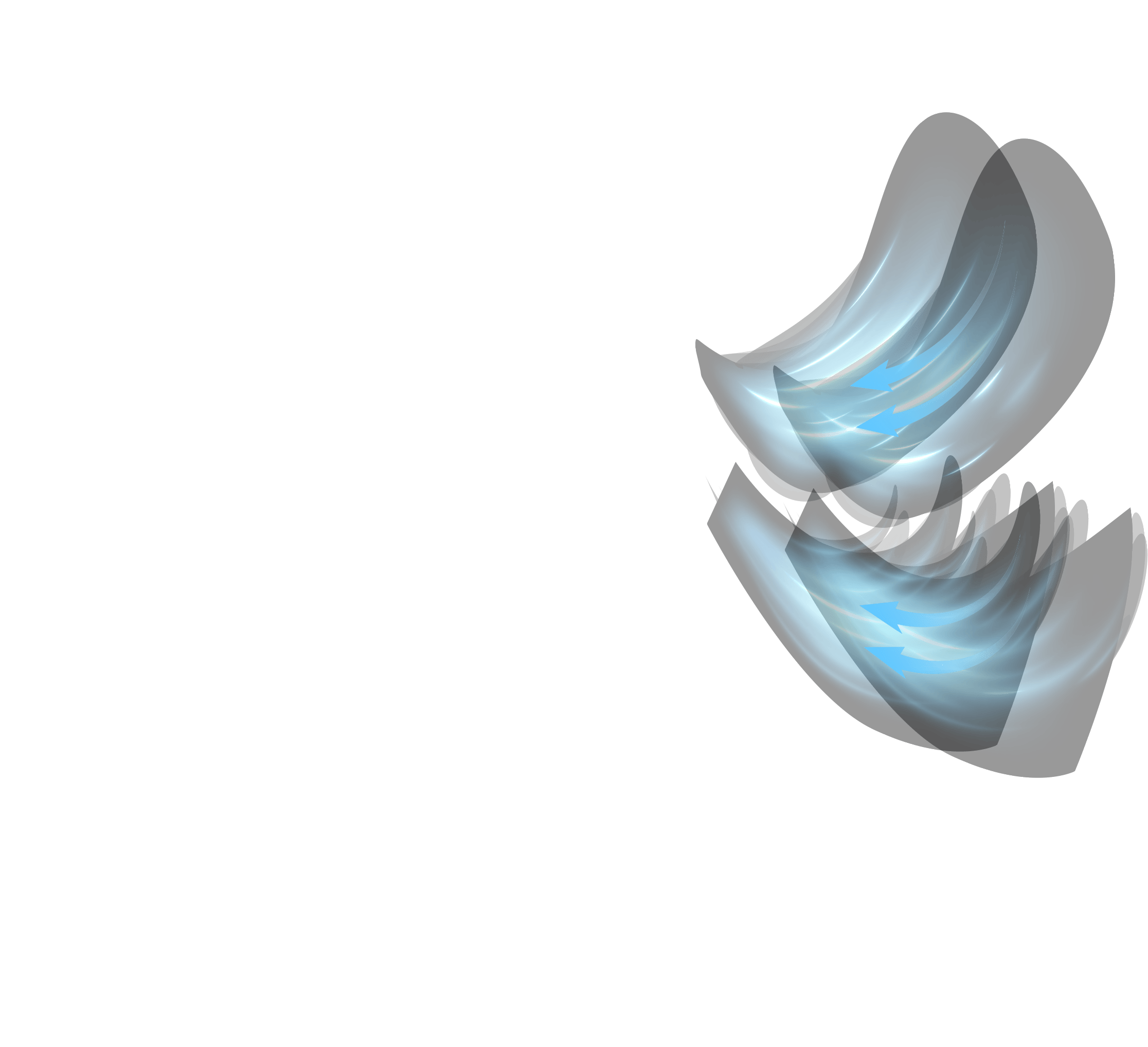 Pre-installed Fans - blue right