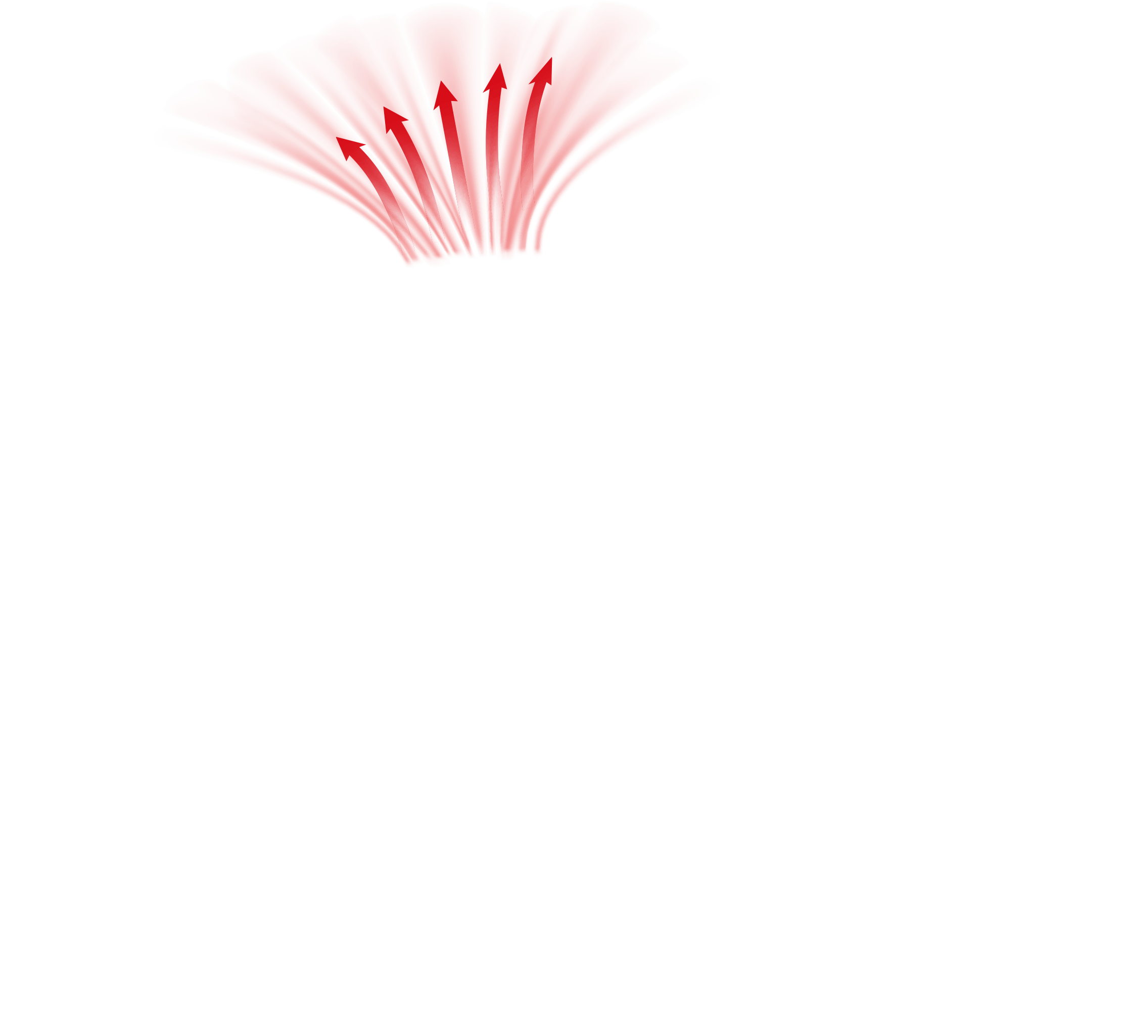 Pre-installed Fans - red top