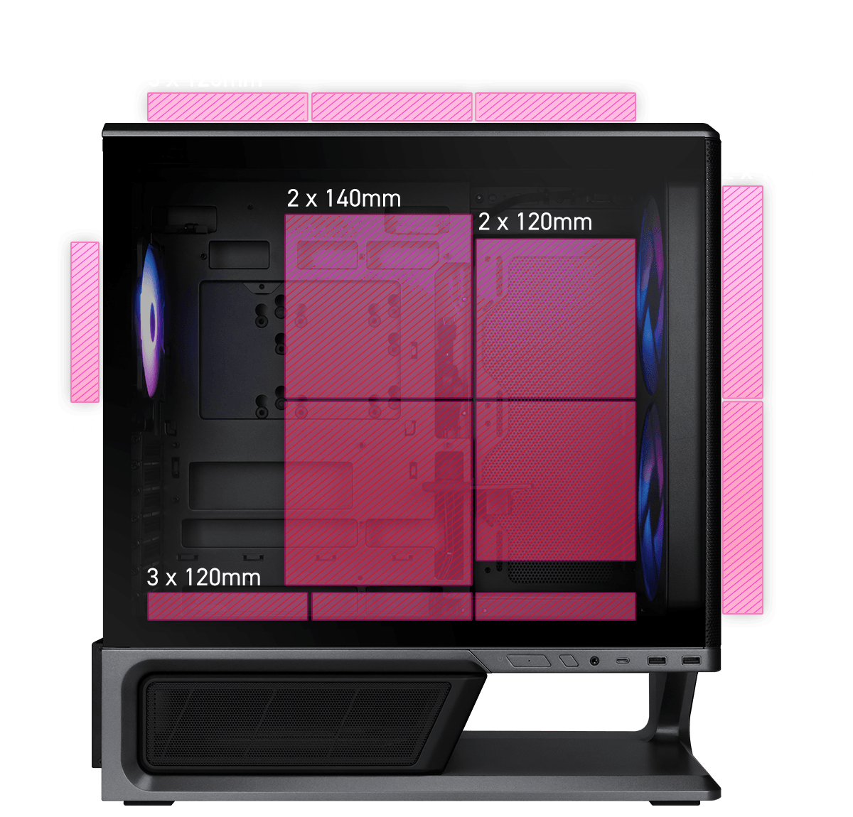 COOLING LAYOUT - fans