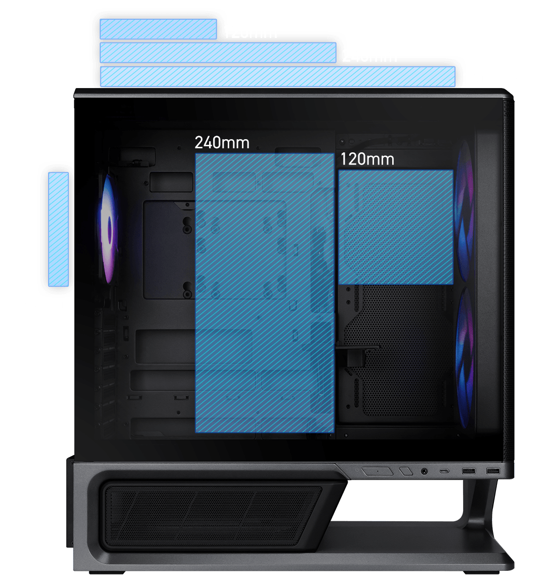 COOLING LAYOUT - radiator