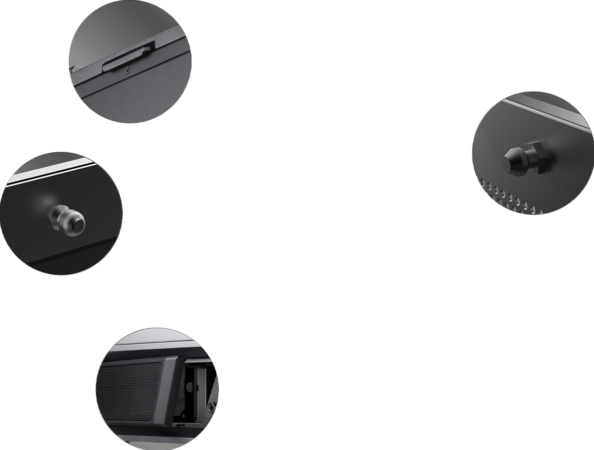 Tool-free Design - feature