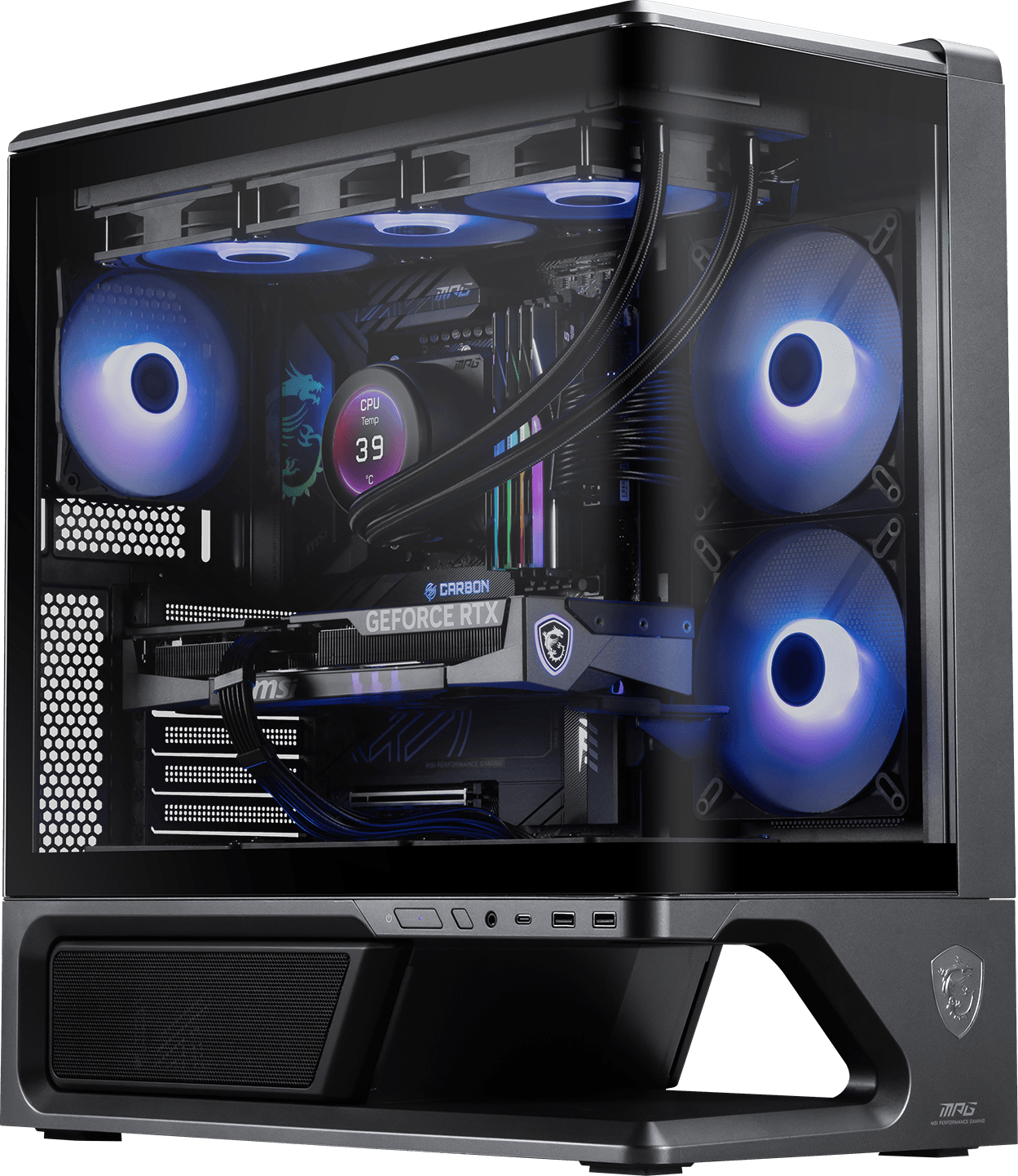 MPG VIXTA 300R PZ / W - Fully tempered glass