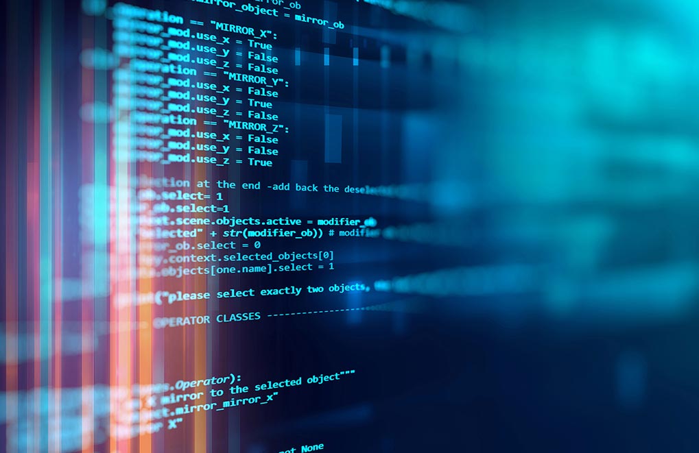 AI-assisted coding on a screen