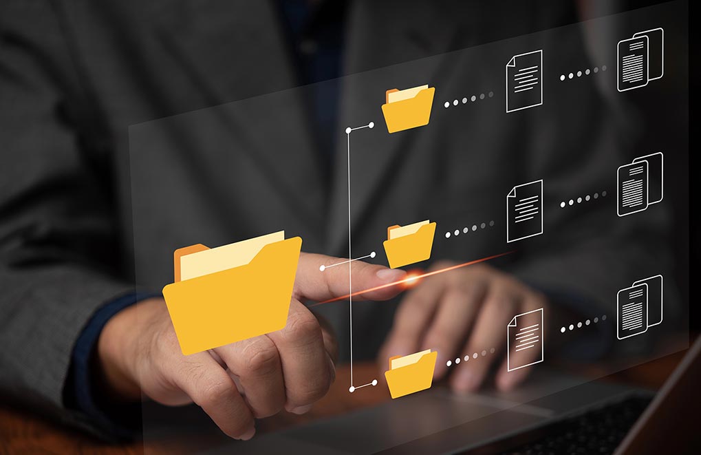 Knowledge base document search interface