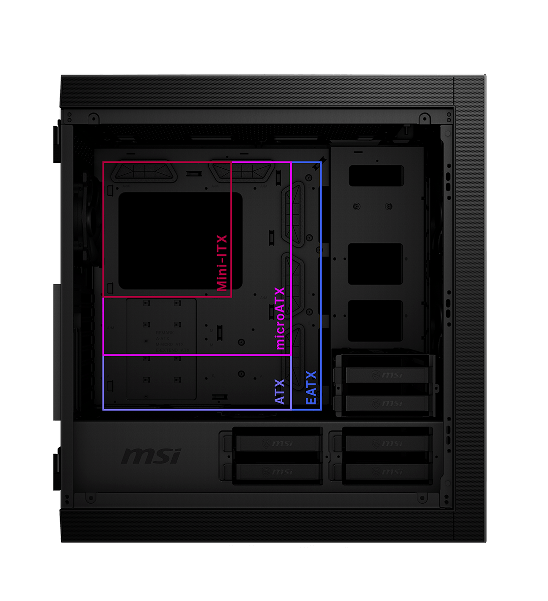 MSI MPG SEKIRA READY FOR ALL MOTHERBOARDS