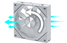 MPG EZ120R ARGB General Fan Blade