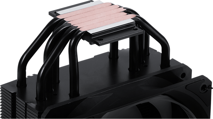 5 ống dẫn nhiệt bằng đồng 6mm tiếp xúc trực tiếp CPU [C.D.C.]