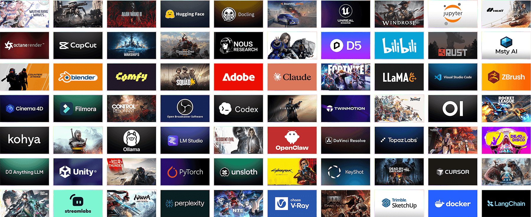 RTX-accelerated creative, AI, and gaming applications for the EdgeMesa N AI+ Series