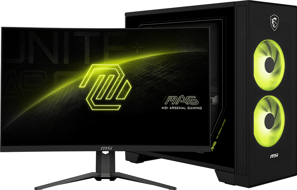 msi MAG Infinite S AI 2nd with msi Componets