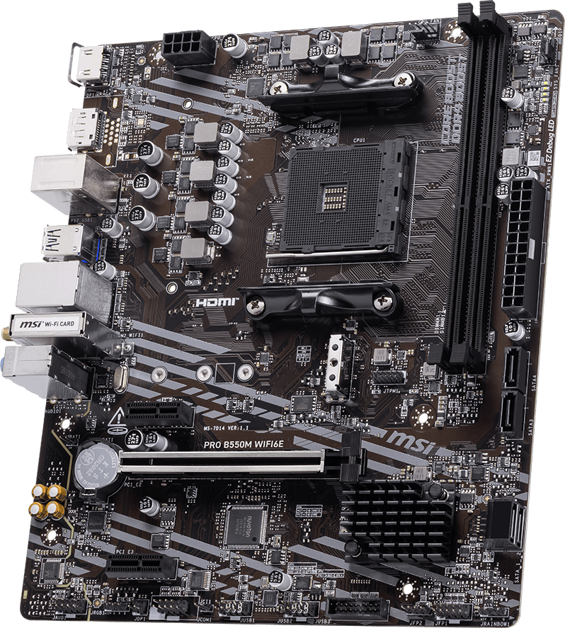 PRO B550M WIFI6E motherboard